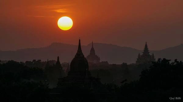 Mặt trời ở đất Phật Myanmar