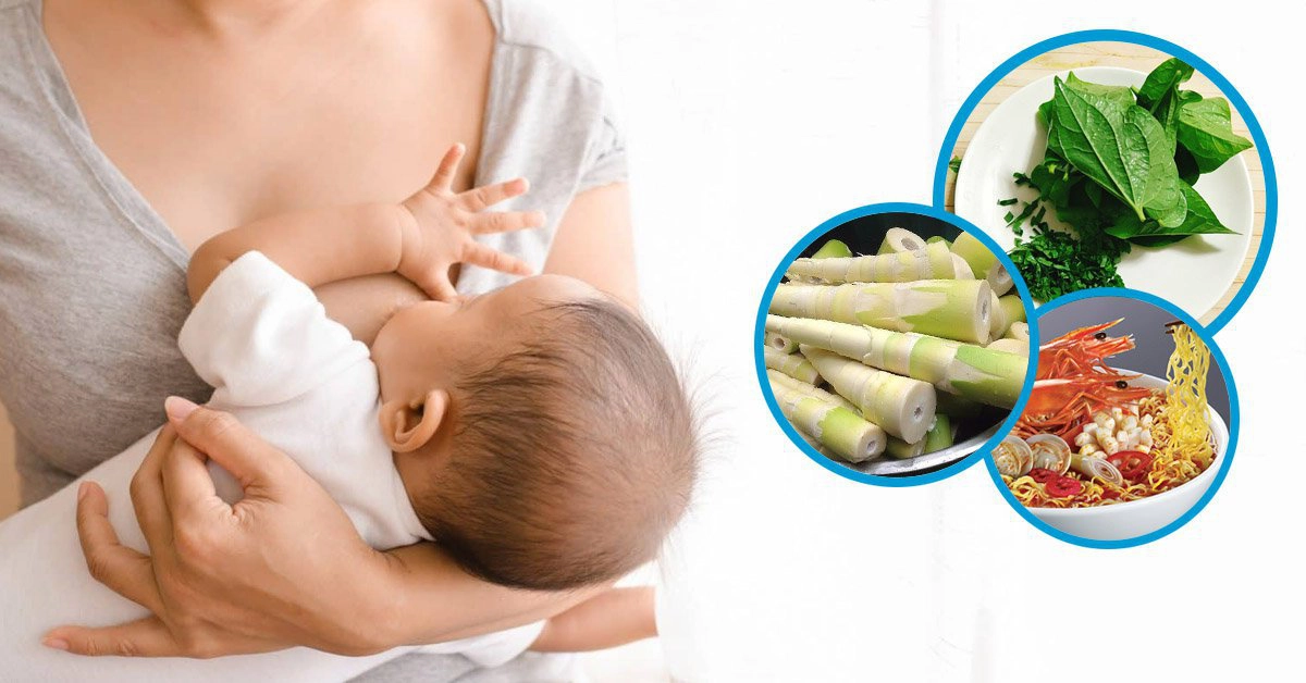 Mẹ chớ ăn các thực phẩm này kẻo mất sữa