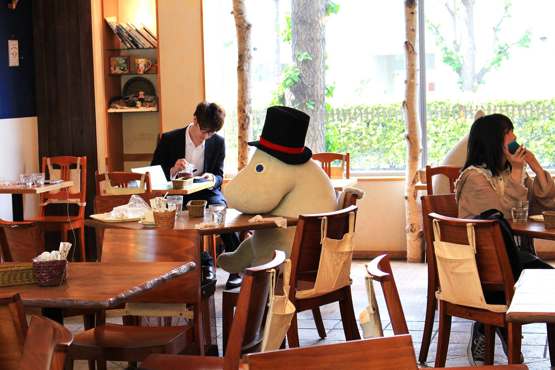 Moomin House, quán cà phê đặc biệt dành cho những người độc thân ở Nhật Bản