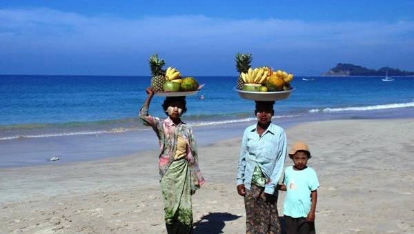 Những bờ biển nguyên sơ ở Myanmar