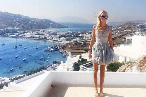 Những kỳ nghỉ xa hoa của công chúa Hy Lạp Maria-Olympia