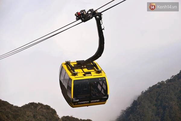 Quang cảnh tuyệt đẹp khi trải nghiệm tuyến cáp treo Fansipan