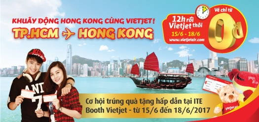 Săn vé máy bay 0 đồng đi Hong Kong, vé 88.000 đồng đi Bangkok, Đà Lạt…