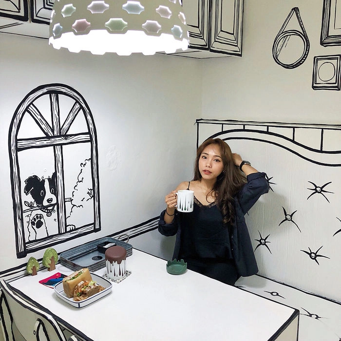 Sống ảo cháy máy ở quán cafe truyện tranh Comic World “ảo diệu” tại Hàn Quốc