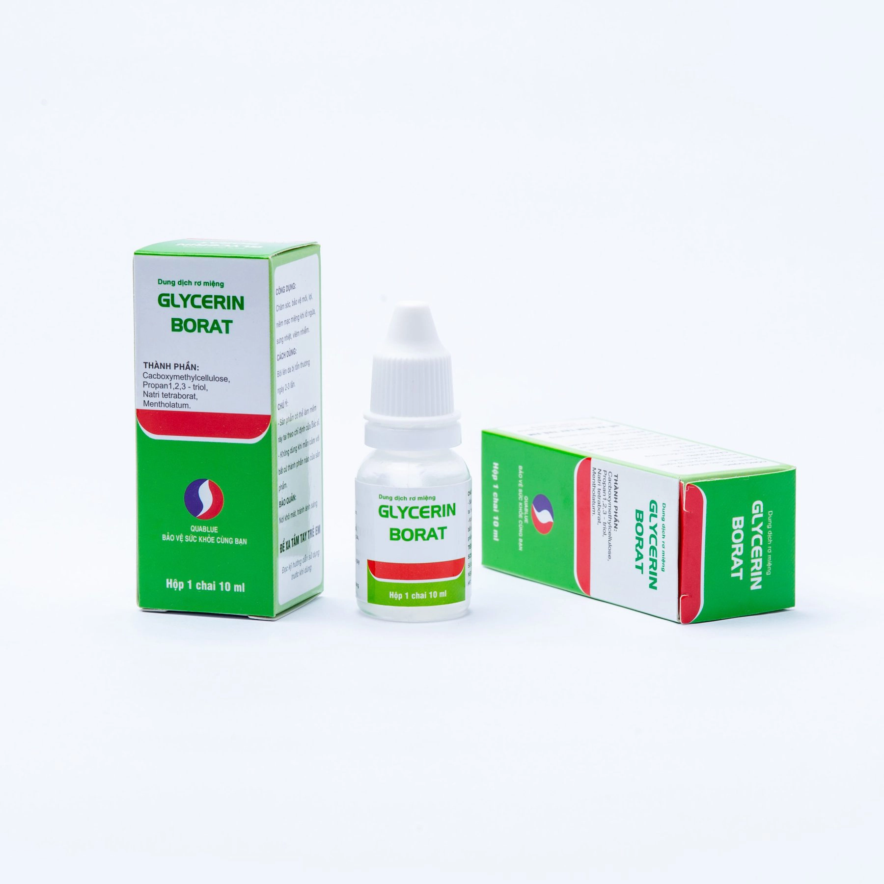 Sử dụng dung dịch glycerin borat làm sạch họng cho trẻ bị tay chân miệng