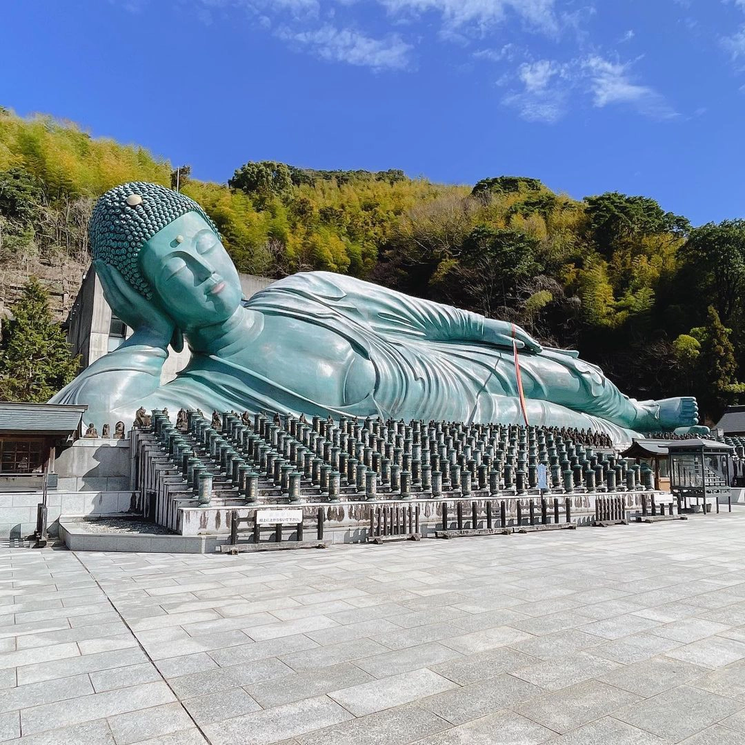 Tham quan Nhật Bản check-in ngôi chùa Nanzoin có tượng Phật bằng đồng khổng lồ