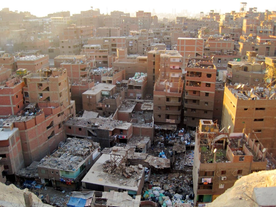Thành phố Cairo đi đâu cũng thấy rác