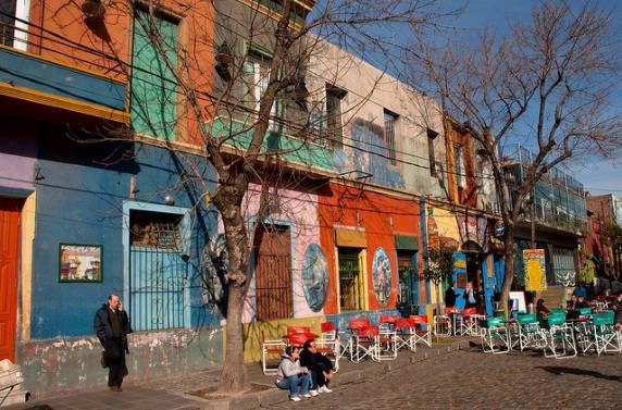 Thành phố sắc màu La Boca, Buenos Aires, Argentina