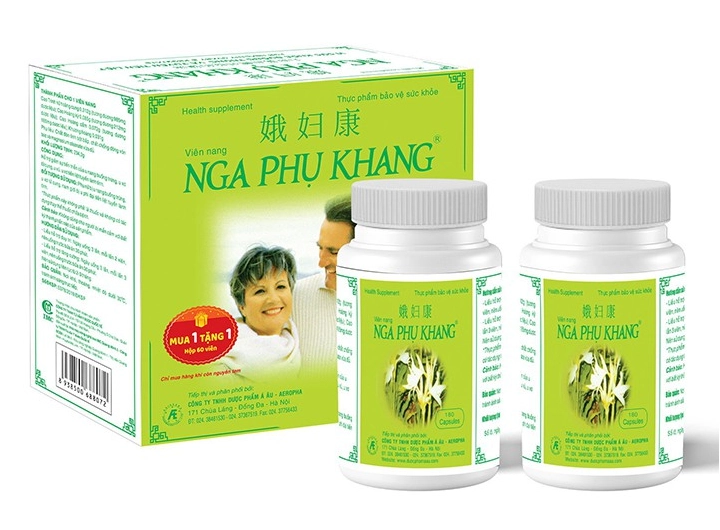 Thực phẩm bảo vệ sức khỏe Nga Phụ Khang hỗ trợ giảm sự tiến triển của u xơ tử cung, u nang buồng trứng