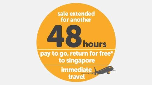 Tiger Airways kéo dài thời gian khuyến mãi vé 0 USD