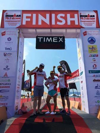 TMG lọt vào top 12 tại cuộc thi thể thao quốc tế IRONMAN 70.3