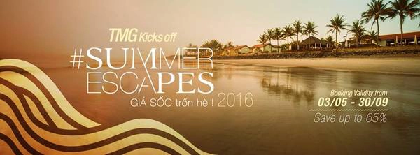 TMG triển khai chương trình khuyến mãi lớn nhất năm 2016: ‘Summer Escapes’