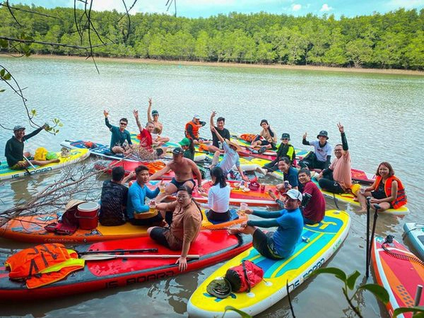 Tour Sài Gòn 1 ngày chèo SUP Khu Dự Trữ Sinh Quyển Cần Giờ