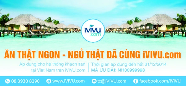 Ưu đãi giá sốc với chương trình “Ăn thật ngon-Ngủ thật đã” tại placevietnam.com