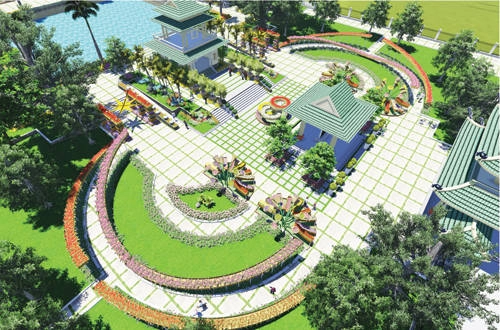 Vẻ đẹp Việt trên đường hoa Trấn Biên