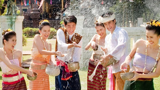 Vé máy bay chỉ 10.000 VND dự lễ hội Songkran, Thái Lan