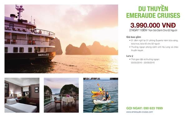 Vì sao nên chọn du thuyền Emeraude Cruises cho chuyến tham quan Hạ Long sắp tới?