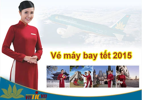 Vietnam Airlines mở bán vé máy bay Tết Ất Mùi 2015 trong đêm 30/9